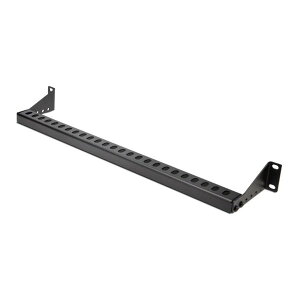 12S-CABLE-LACING-BAR StarTech [�T�[�o�[���b�N�p�P�[�u���T�|�[�g�o�[ (19�C���`���b�N�p/1U/��t���s��40�`96mm/�f�[�^�Z���^�[���b�N �L���r�l�b�g�p/�p�b�`�p�l�� �X�C�b�` PDU)]