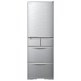 冷蔵庫 401L 日立 R-K40T(S) シルバー 右開き 二人暮らし 2人暮らし エクプラ特選