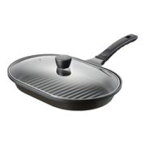 【エントリーでP10倍!24日20:00-27日9:59】 RB-1768 ランチーニ ガラス蓋付オーバルパン 22x32cm 和平フレイズ