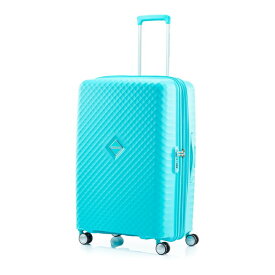 アメリカンツーリスター スーツケース Lサイズ アクアブルー キャリーバッグ キャリーケース スクアセム SQUASEM 正規品 容量拡張 軽量 106L シンプル おしゃれ 出張 旅行 国内 海外 サムソナイト メーカー保証 直送