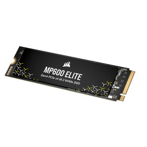 CSSD-F1000GBMP600ENH Corsair �u���b�N Corsair MP600 ELITE 1TB Gen4 PCIe x4 NVMe M.2 SSD (no heatsink) 7000MB/s / 6200MB/s 600TBW [M.2 SSD]