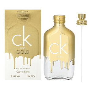 Calvin Klein �J���o���N���C�� ���� ���j�Z�b�N�X ���f�B�[�X �����Y �V�[�P�[���� �S�[���h �I�[�h�g���� 100ml CA-ONEGOLDETSP-100 �t���O�����X �a���� �V���� �v���[���g �M�t�g ���蕨