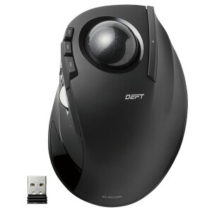 �G���R�� �g���b�N�{�[���}�E�X 8�{�^�� �l�����w �`���g�z�C�[�� 34mm �� 2.4GHz ���� ���ϋv�X�C�b�` ���N�ۏ� �u���b�N(��) M-DT2DRBK ���[�J�[���� XP1025