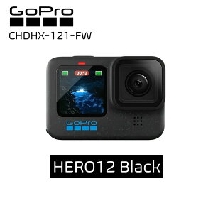 GoPro HERO12 Black S[v CHDHX-121-FW ANVJ Ki 5.3K 4K rfIu␳ 掿 h ϋv BluetoothΉ ^\ Lp 5.3K30Ȃ1.5 1080p30Ȃ2.5Ԉȏ A^ [1