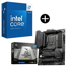 Intel Corei7-14700K CPU + MSI MAG Z790 TOMAHAWK WIFI インテル 700シリーズ マザーボード セット