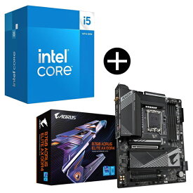 Intel Corei5-14500 CPU + GIGABYTE B760 A ELITE AX DDR4 マザーボード セット