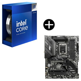 Intel Corei9-14900K CPU + MSI MAG B760 TOMAHAWK WIFI DDR4 マザーボード セット