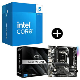 Intel Corei5-14500 CPU + ASRock B760M Pro-A/D4 マザーボード セット