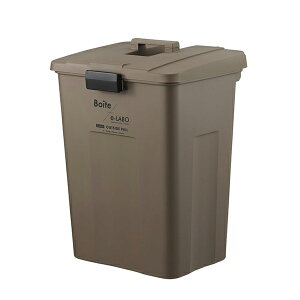 【エントリーでP10倍!24日20:00-27日9:59】 ELB-TOP70 BR 天馬(Tenma) ゴミ箱 フタ付き 70L 屋外 ワンタッチ開閉 大容量 ブラウン 幅47×奥行40×高さ65cm Boite e-LABO タッチオープンペール