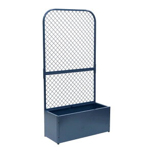 【エントリーでP10倍!24日20:00-27日9:59】 TW001BLU プランターBOX付きフェンス TWILL(ツイル) ブルーグレー 住まいスタイル