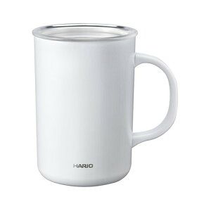 CMG-470-W HARIO �z���C�g [�Z���~�b�N�R�[�e�B���O �^���d�ۉ��}�O 470mL]