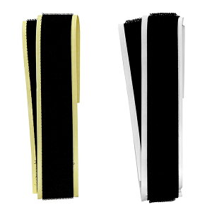 【エントリーでP10倍!24日20:00-27日9:59】 BR033 強力面ファスナー バリバリテープ 激強力 黒 2枚入 和気産業