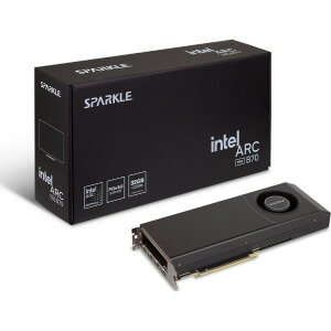 SBP70W-32G SPARKLE Intel Arc Pro B70 32GB Blower [�u�����[�t�@�����ڃO���t�B�b�N�{�[�h]