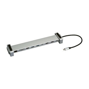 UD-C06GY Type-C10in1PC�X�^���h�h�b�N �O���[ Nakabayashi