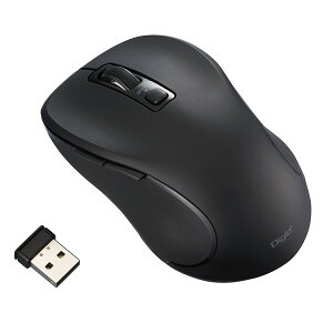 MUS-RKF214BK �����É�5�{�^��BlueLED�}�E�X �u���b�N Nakabayashi