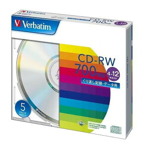 SW80EU5V1 Verbatim [f[^pCD-RW (700MB 12{ 5g)]