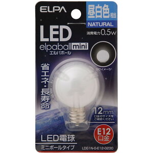 LDG1N-G-E12-G230 �����d�� [LED�d�� G30�` E12]