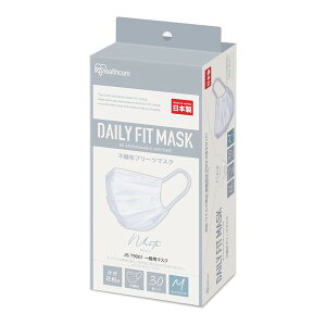 PN-DC30MW �A�C���X�I�[���} �z���C�g [DAILY FIT MASK �ӂ��T�C�Y 30����]