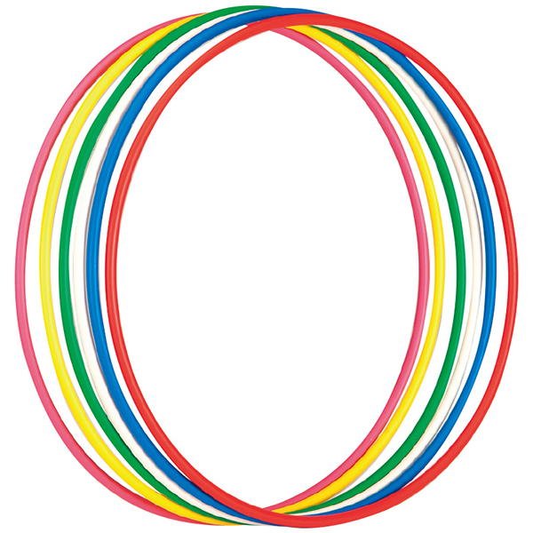 年末年始大決算 カラフルな6色組フラフープ EVERNEW EKB193 6色組 92％以上節約 体操リングL