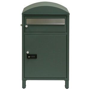 【エントリーでP10倍!24日20:00-27日9:59】 宅配ボックス 一戸建て用 大容量 ポスト スタンド 置き型 郵便ポスト 郵便受け おしゃれ 北欧 レトロ かわいい 大型 ヴィンテージ マンション アパート