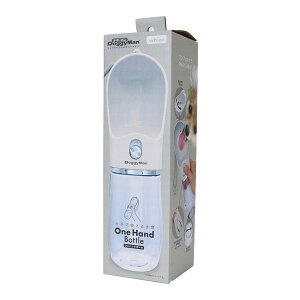 ワンハンドボトルホワイト ドギーマン