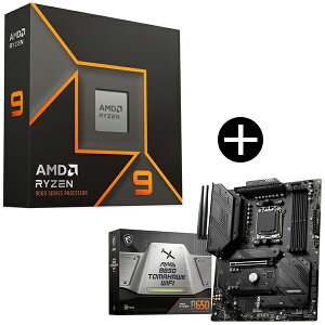 AMD Ryzen 9 9900X W/O Cooler WOF (12C/24T 4.4GHz 120W) CPU + MSI MAG B650 TOMAHAWK WIFI }U[{[h Zbg