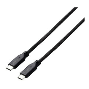 MPA-CC5PMG15BK ELECOM ubN [USB-C P[u (TypeC to C) (1.5m PD 100W fɂ iCbV }Olbg f[^])]