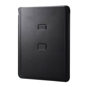 TB-A24PMPPLS2BK ELECOM �u���b�N 11�C���` iPad Pro (M4) [�^�u���b�g�P�[�X (���U�[ �|�[�` �}�O�l�b�g �X���b�v�C���^�C�v 2�A���O�� �X�^���h�@�\)]