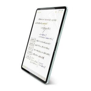 TB-A24MFLAPNH ELECOM 11�C���` iPad Air (M2) [��ʕی�t�B���� (�y�[�p�[���C�N �����p ���̂悤�ȕ`���S�n �A���`�O���A ��������^�C�v)]