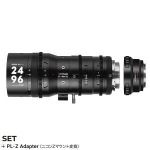 7A-SP2496-PL-Z ���H�� (7Artisans) Sprite 24-96mm T2.9 (PL�}�E���g) + �j�R��Z�}�E���g�ϊ��A�_�v�^�[