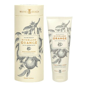 �}�C���r�[�` ���o�[�����h�I�����W �n���h&�l�C���N���[�� 100mL MBE-RLORHANDNAILCRE-100 MAINE BEACH