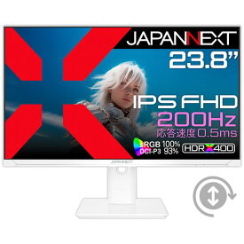 JN-IPS238G200F-HSP-W JAPANNEXT [23.8型 ゲーミング液晶ディスプレイ]