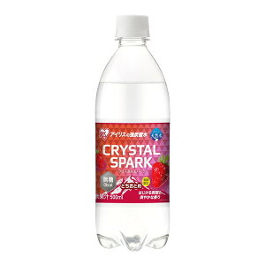 CRYSTAL SPARK ƂƂ 1P[X(500ml×24{) ACXI[} [J[