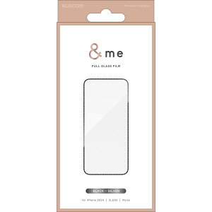 PM-A24AFLGGRSSV ELECOM &me [iPhone16 KXtB tKX CXg[t[ ]