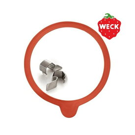 WECK WE-013S [密封セット Sサイズ (ガラス キャニスター 専用 クリップ&パッキンセット)]