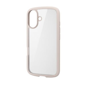 PM-A24ATSLFCPN ELECOM �s���N [iPhone16 TOUGH SLIM LITE �n�C�u���b�h�P�[�X]