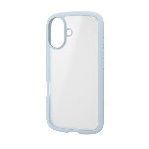 PM-A24ATSLFCSBU ELECOM ���C�g�u���[ [iPhone16 TOUGH SLIM LITE �n�C�u���b�h�P�[�X]