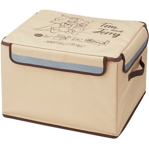 ZOKB1 トムとジェリー スケーター 置き配 ボックス M 48×38×34cm 持ち手 反射板 ロック式ワイヤー 荷物 配達 宅配