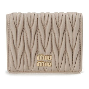 ミュウミュウ(MIUMIU) ピンク レディース二つ折り財布 | 通販・人気 