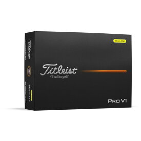 PRO V1 ボール 2025年モデル イエロー 1ダース(12個入り) タイトリスト 【日本正規品】