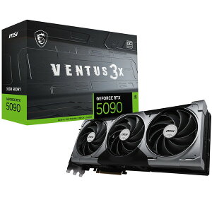 GeForce RTX 5090 32G VENTUS 3X OC MSI [�O���t�B�b�N�{�[�h]�yKK9N0D18P�z
