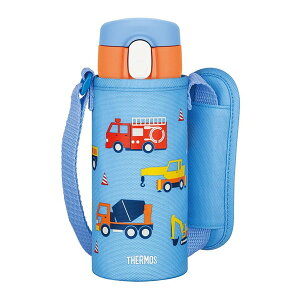 真空断熱ストローボトル ブルー サーモス FJV-400F BL ストロー 食洗機対応 水筒 熱中症対策 THERMOS