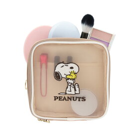 スヌーピー ガジェットポーチ かわいい トラベルポーチ コスメポーチ ポーチ パソコン 収納 キャラクター ピーナッツ おしゃれ ギフト プレゼント 誕生日 2335220