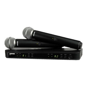 BLX288J/SM58-JB SHURE [BLX�f���A���E�n���h�w���h�E���C�����X�V�X�e�� SM58�n���h�w���h�}�C�N 2�{]