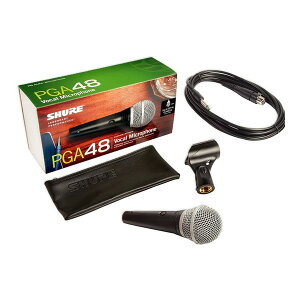 PGA48-QTR-J SHURE [�{�[�J���p�J�[�f�B�I�C�h�E�_�C�i�~�b�N�}�C�N���z�� �W���v���O�P�[�u���t��]
