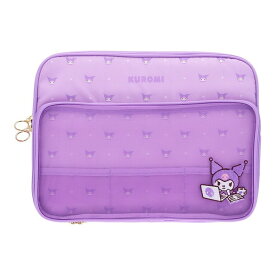 クロミ PCケース 13インチ A4サイズ かわいい クッション ポケット 刺繍 パソコン モバイル キャリングケース サンリオ オフィス バッグインバッグ おしゃれ 2335174 ギフト プレゼント 誕生日