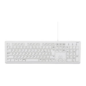 FKB-U250W Nakabayashi �z���C�g [�L���É��t���L�[�{�[�h (���{��z��109�L�[)]