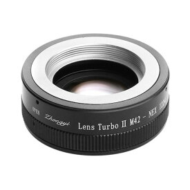 中一光学 Lens Turbo II M42-NEX [フォーカルレデューサー マウントアダプター(M42マウントレンズ → ソニーNEX/α.Eマウント)]