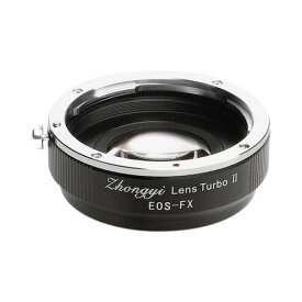 中一光学 Lens Turbo II EF-FX [ フォーカルレデューサー マウントアダプター(キヤノンEFマウントレンズ → 富士フイルムXマウント) ]