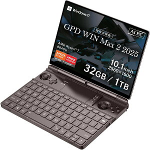 GPDWINMAX2-25-3210 GPD ACAubN [|[^uQ[~OPC 10.1^/32GB/1TB]